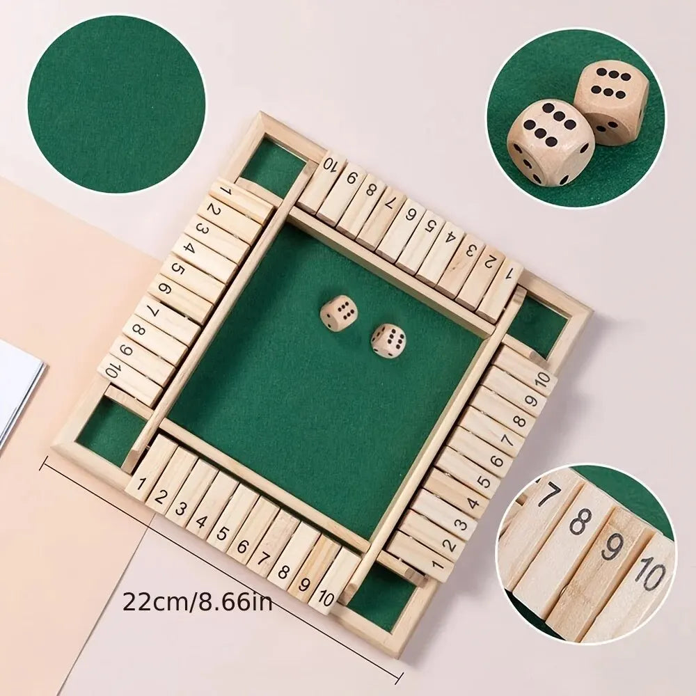 Wooden Dice Board Game