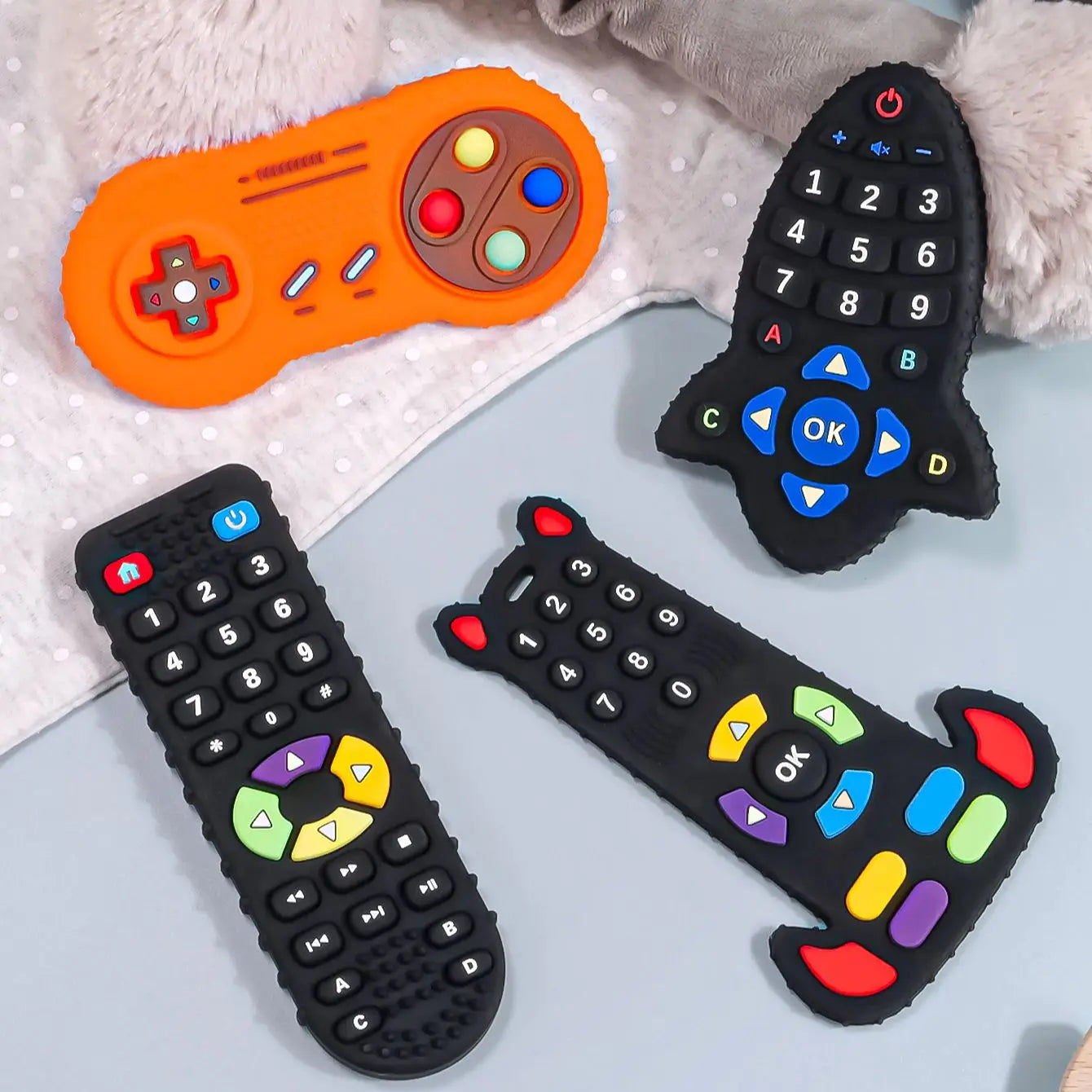 Baby Teether Remote Control