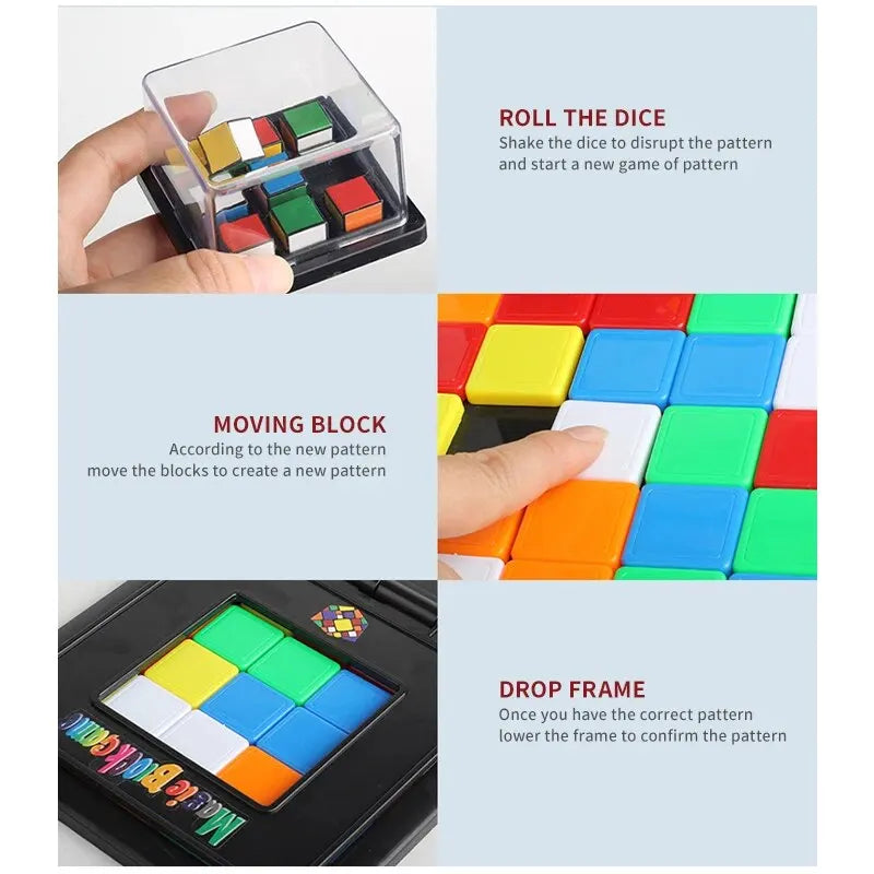 Sliding Puzzle Cube