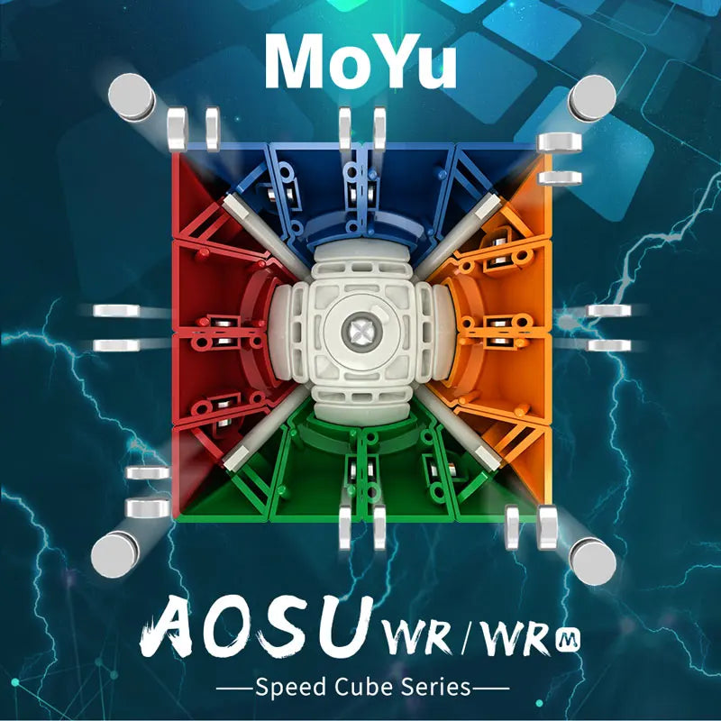 MoYu AoSu WRM Magnetic Magic Cube 4x4x4