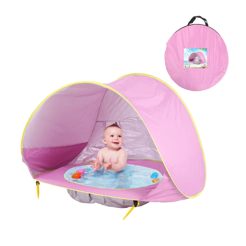 Beach Tent Portable Shade Pool UV Protection Sun Shelter for Infant