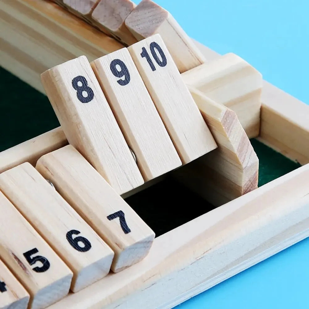 Wooden Dice Board Game