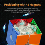 MoYu RS2M RS3M 2x2 3x3 Magnetic Magic Cube 2x2x2 3×3 Professional Speed Puzzle 3x3x3