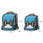 Creative Design Backpack Cute Large Capacity Adjustable Strap