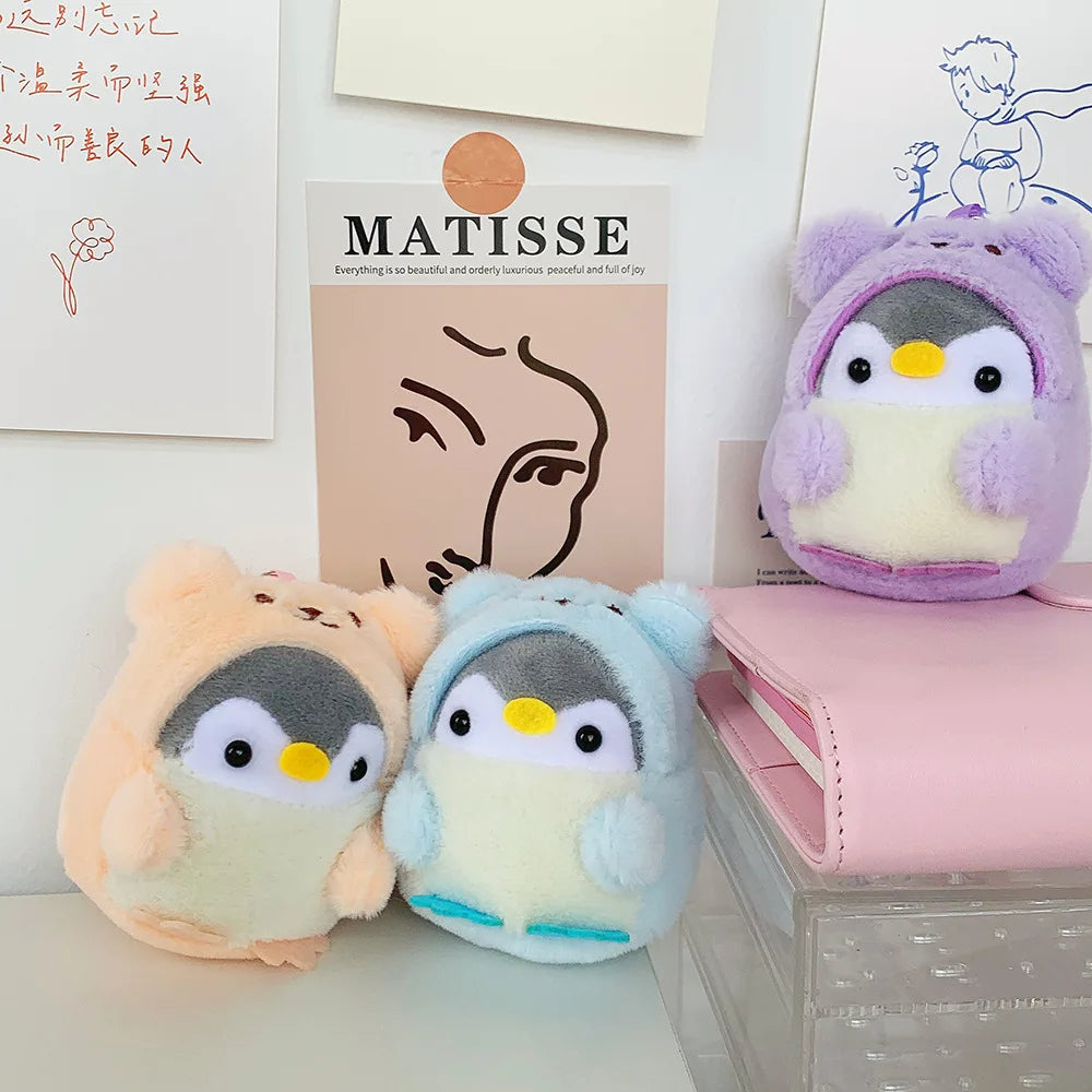 Cute Penguin Plush Key Chain