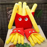 Fries Plush Throw Pillow