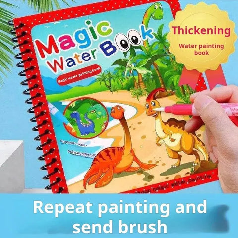 Children's Magic Water Painting Book