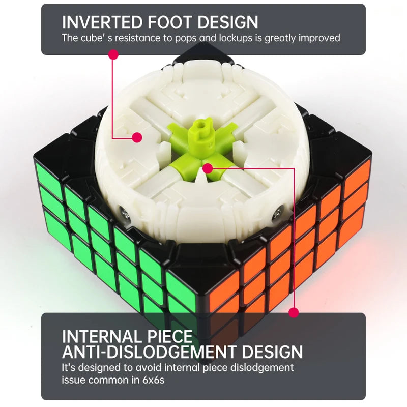 QiYi Speedcube 6x6x6 Qifang Magic Cube