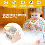 Montessori Activity Sensory Cube Baby Toys 6 in 1