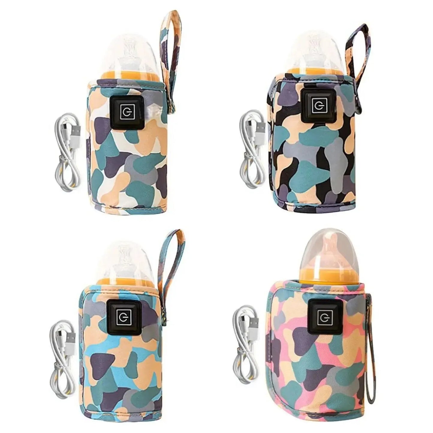 USB Milk Water Warmer Bottle Heater Insulated Bag