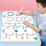 136Page Children Montessori Drawing Toy