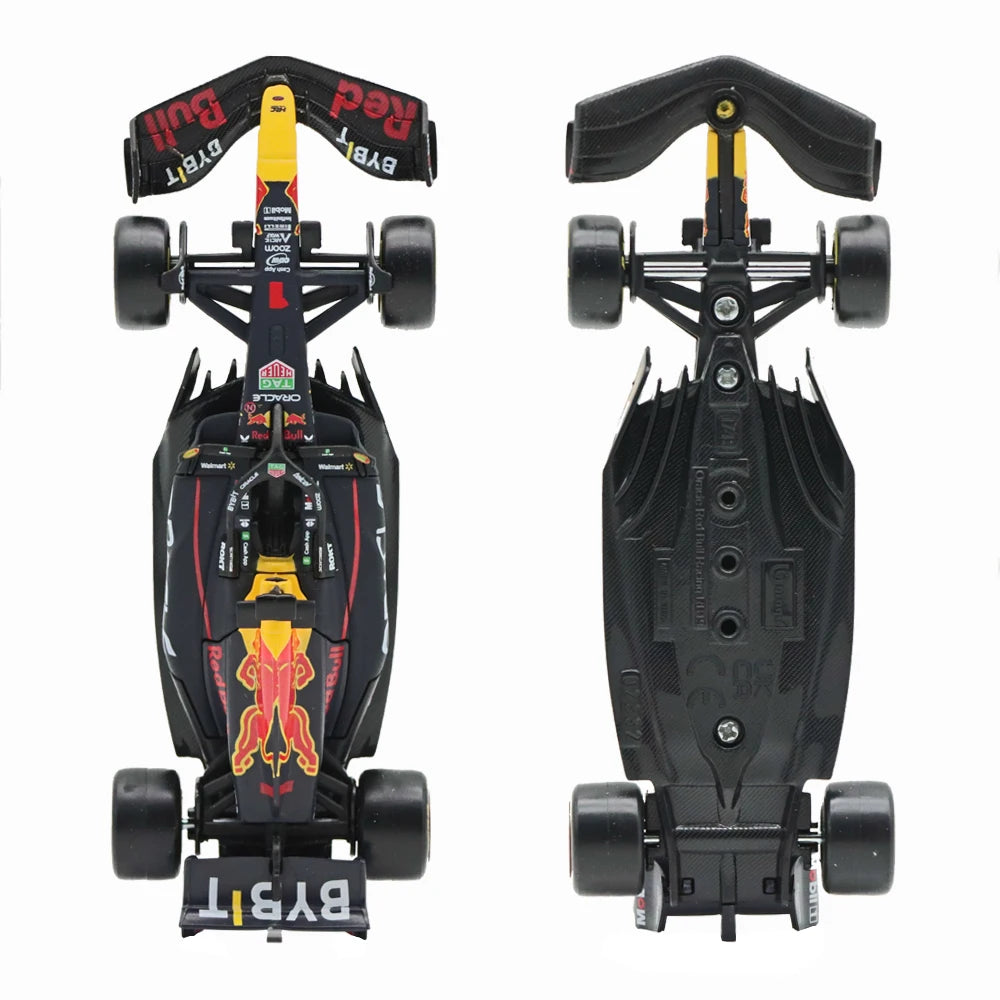 Bburago 1:43 2023 F1 FERRARI SF23 Formula 1 Red Bull RB19 Racing Alloy Diecast