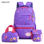 Orthopedic Backpack Satchel Kids 6052 Purple