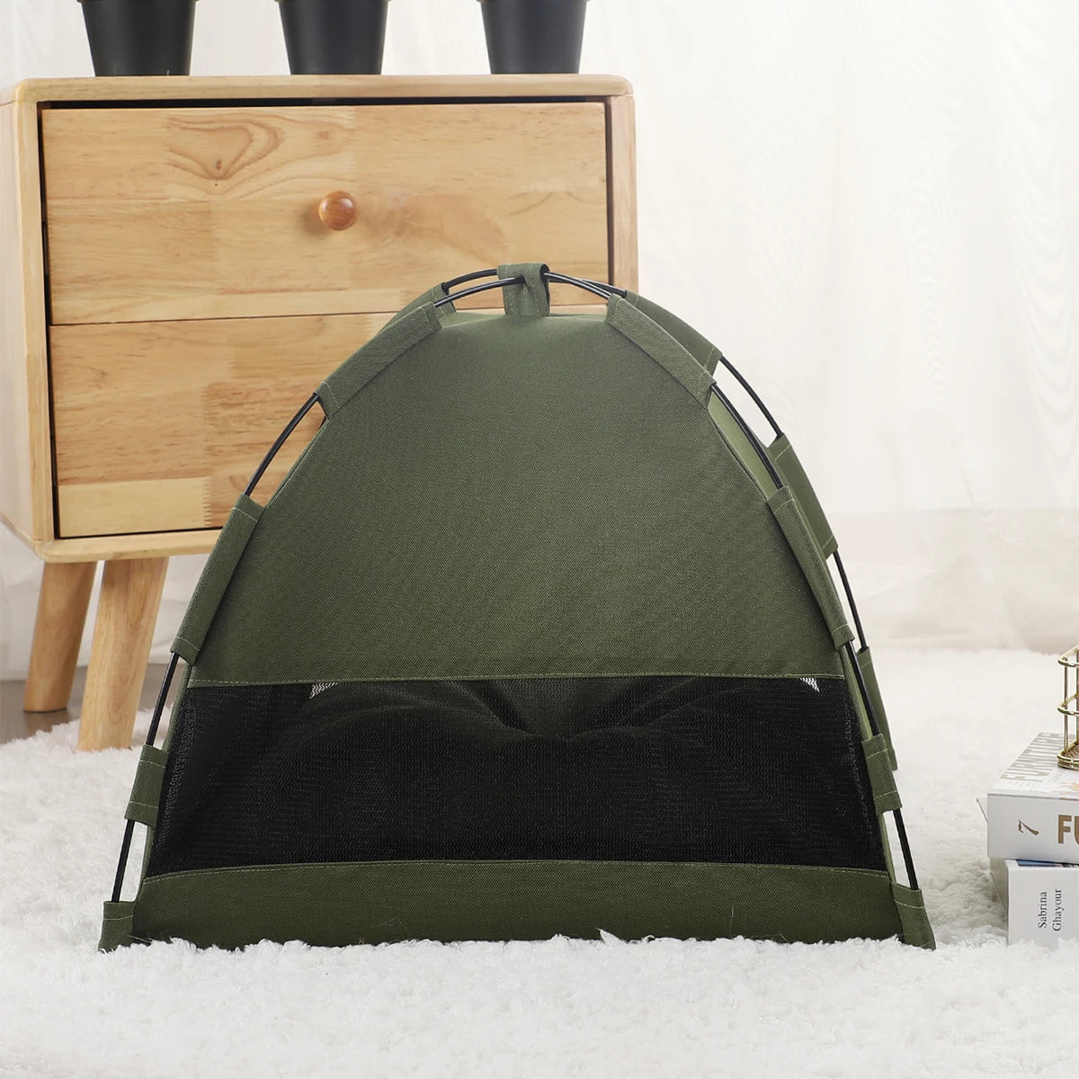 Pet Tent Bed Warm Cushions