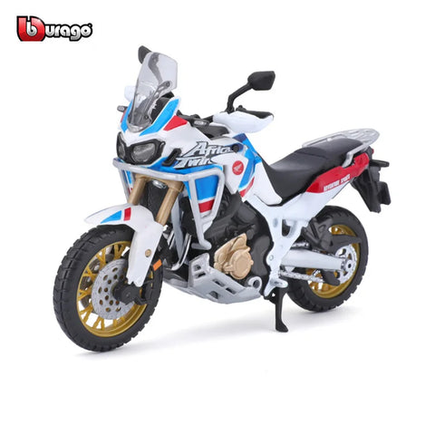 Bburago 1:18 Honda Africa Twin Adventure alloy motorcycle model