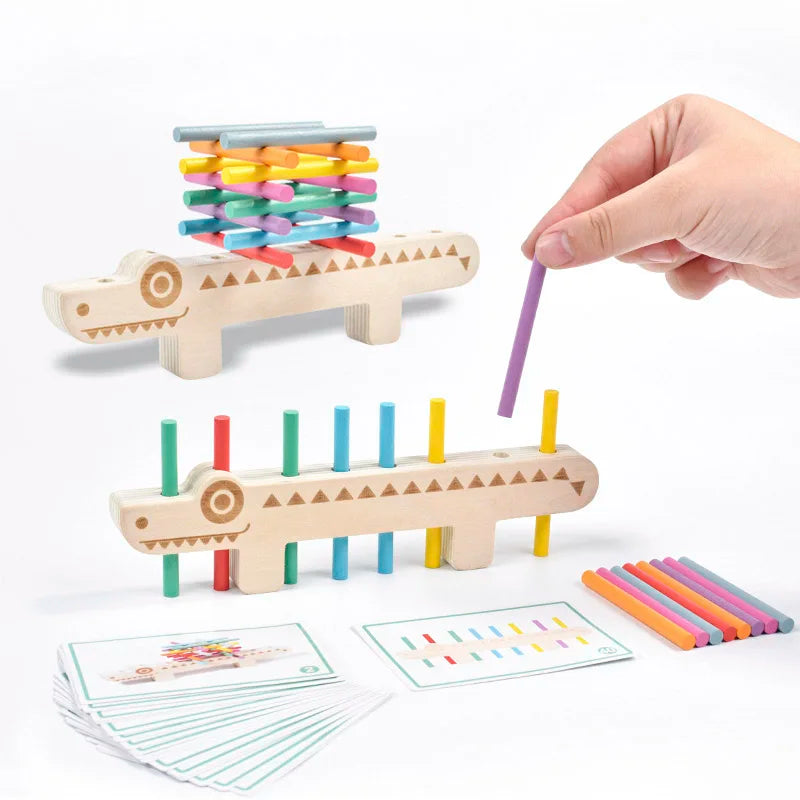 Wooden Toy Colour Matching Games