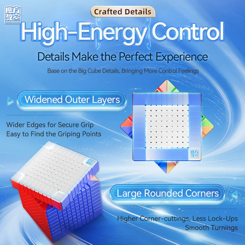 MoYu MeiLong 10M V2 10X10 Ball-Core Magic Cube
