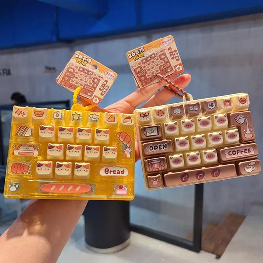 26 Key Pudding Keyboard Cartoon Clicker