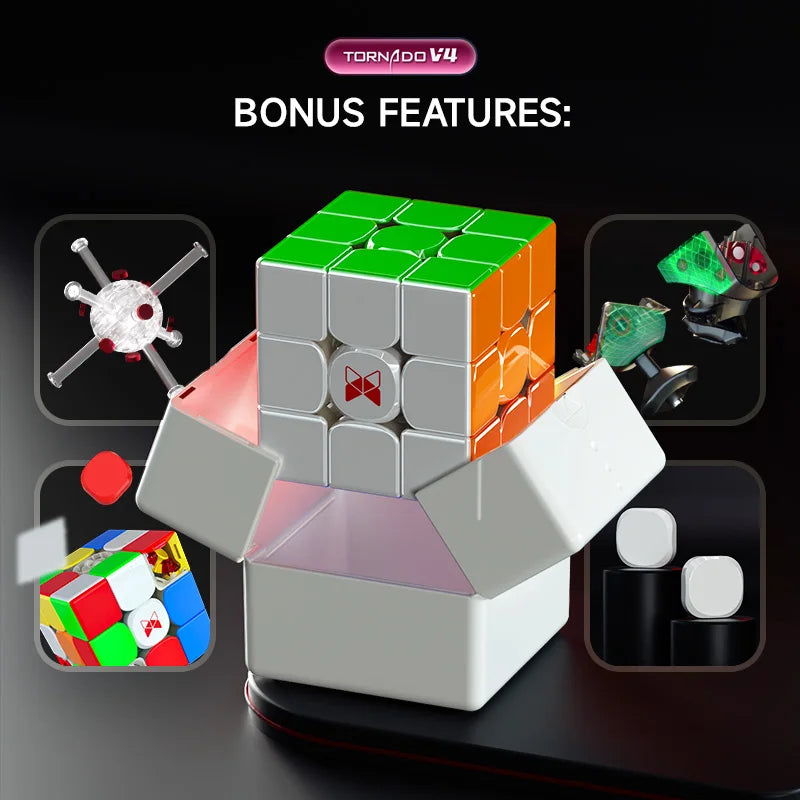 QiYi X-MAN Tornado V4 M 3x3 Magic Cube
