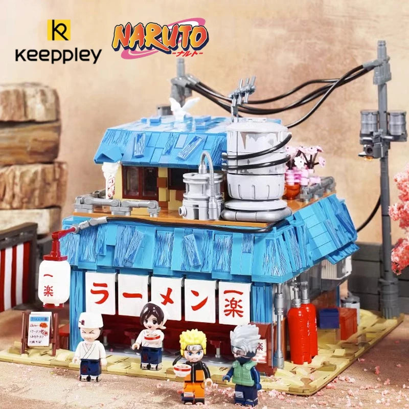 Keeppley Naruto Building Blocks Ichiraku Ramen Model K