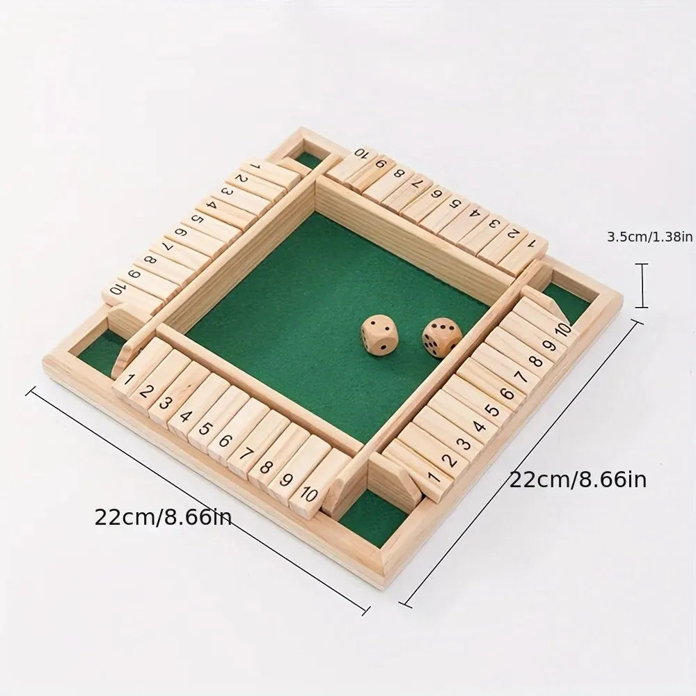 Wooden Dice Board Game