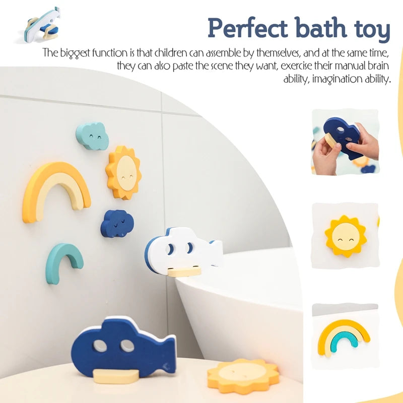 Kids Bathroom Toys Soft EVA