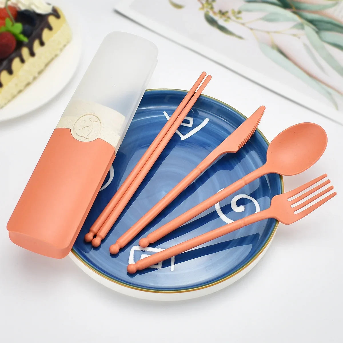 Wheat Straw Tableware Cutlery Set