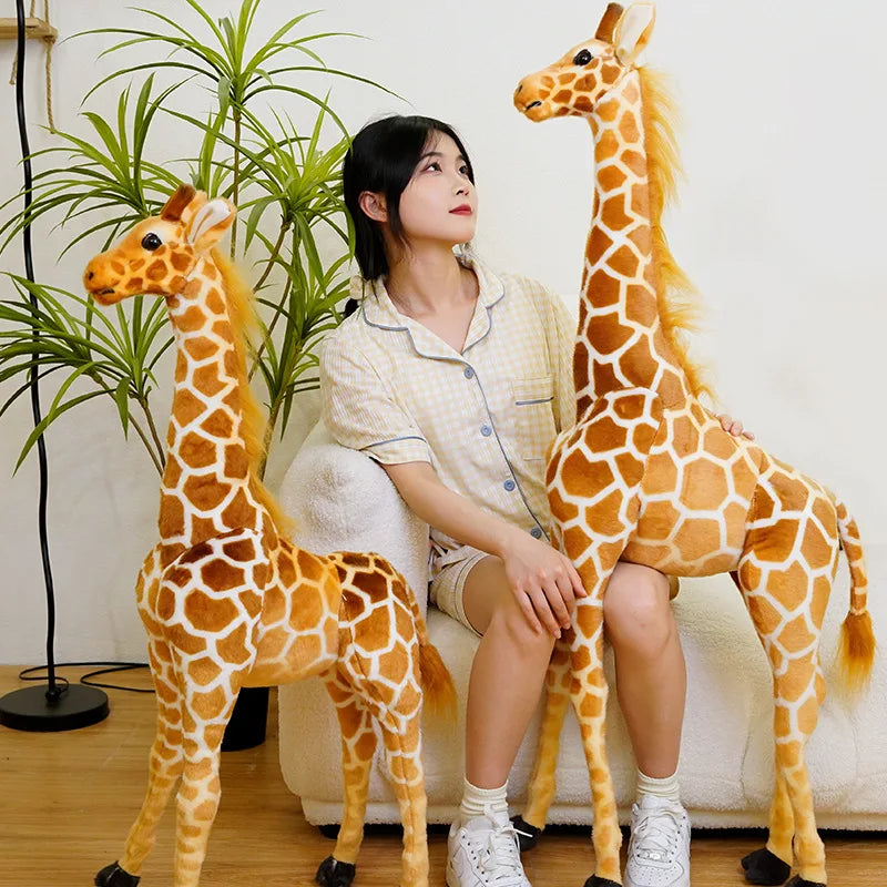 Giant Real Life Giraffe Plush