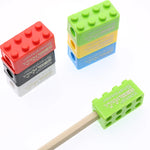 10pcs Building Blocks Pencil Sharpener