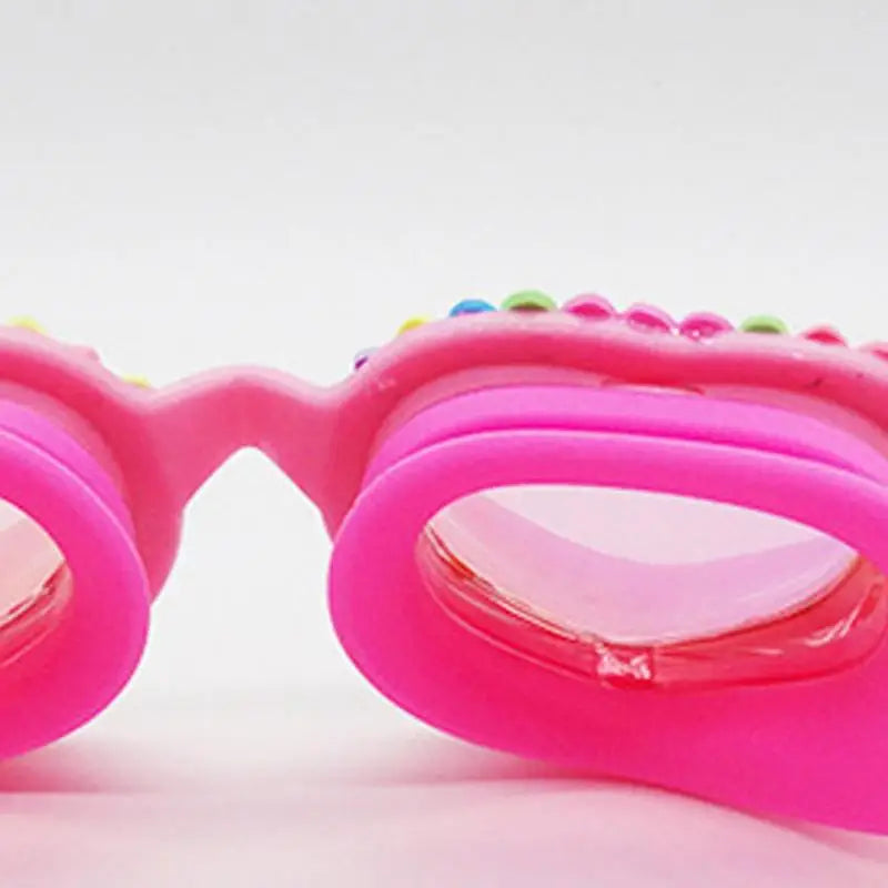 Girls Swimming Goggles Anti-Fog UV Silicone