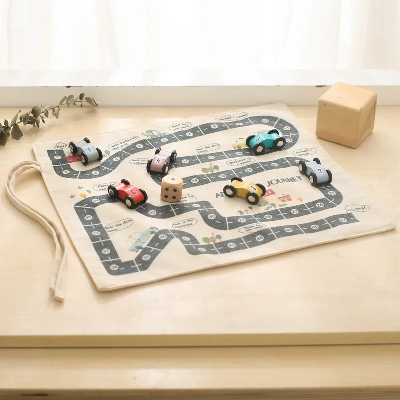 Traffic Road Map Canvas 35*31CM