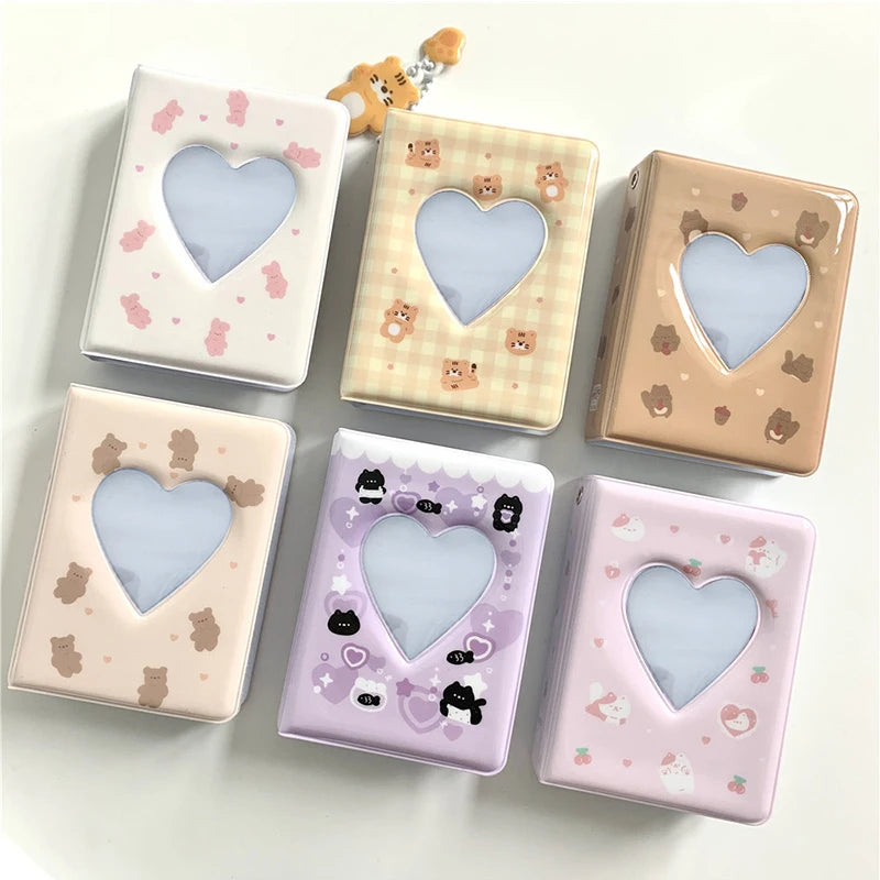 Cute Bear Photo Album 3Inch Photocard Holder