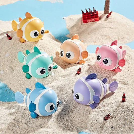 Random 2PCs Fish Wind Up Toys