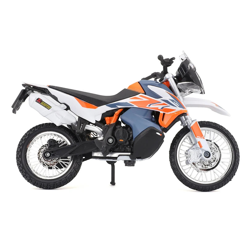 Bburago 1:18 KTM 790 Adventure R Rally simulation alloy