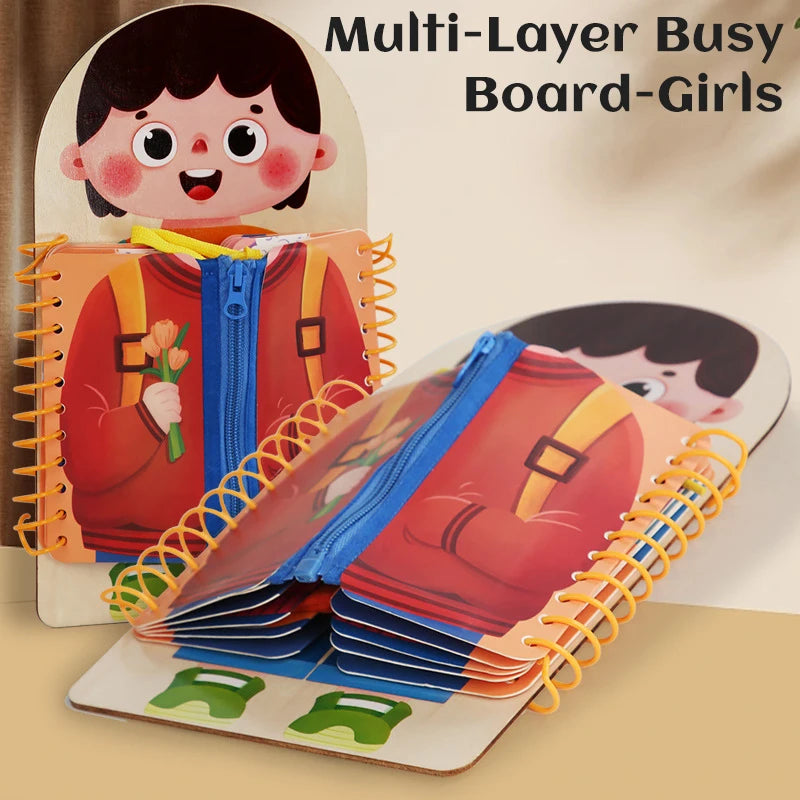 Wooden Activity Board Development Toys