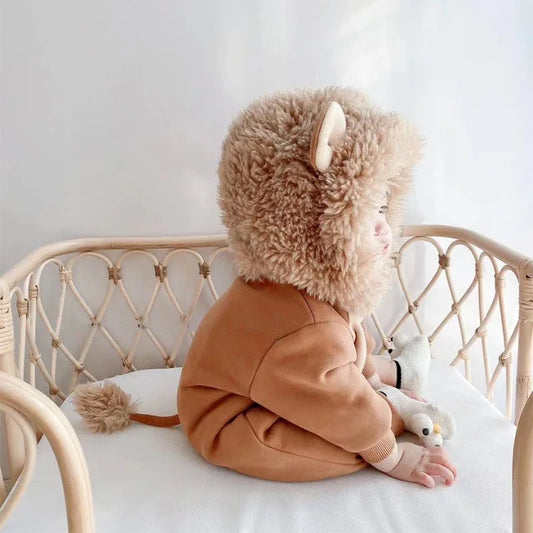 Infant Lion Costume Rompers