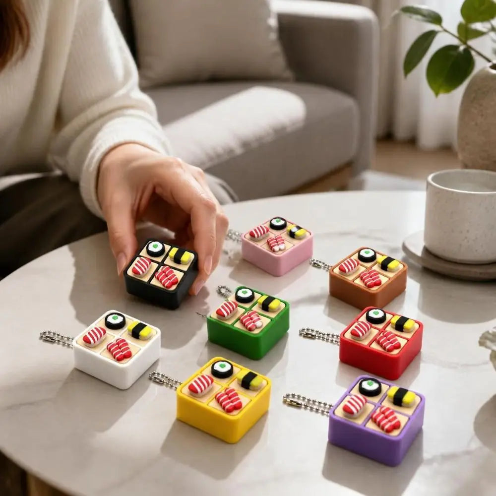 Sushi Box Clicker Keychain