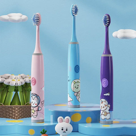 Soft Children's Electric Toothbrush (Battery Not Included)