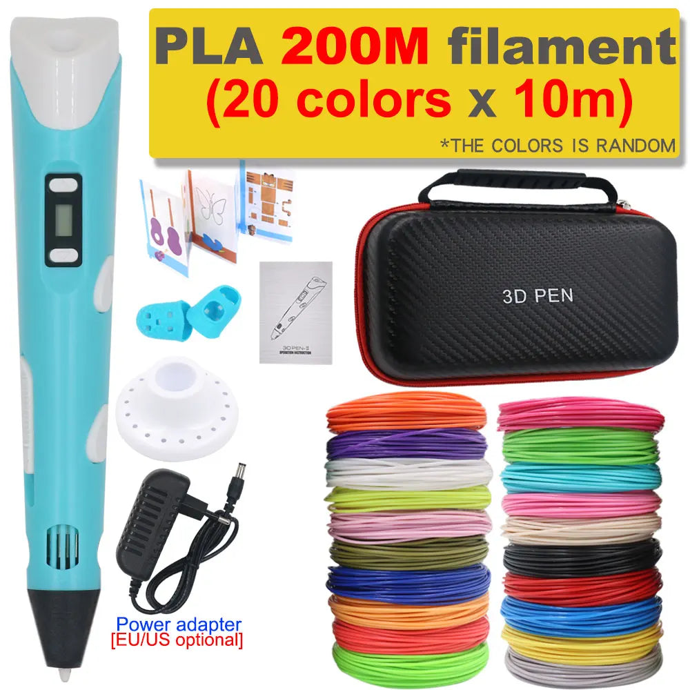 3D Printing Pen 200M PLA Filament