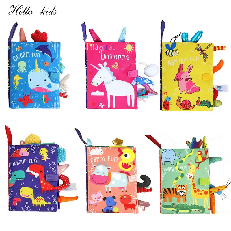 Early Learning Tearing Tail Cloth Book