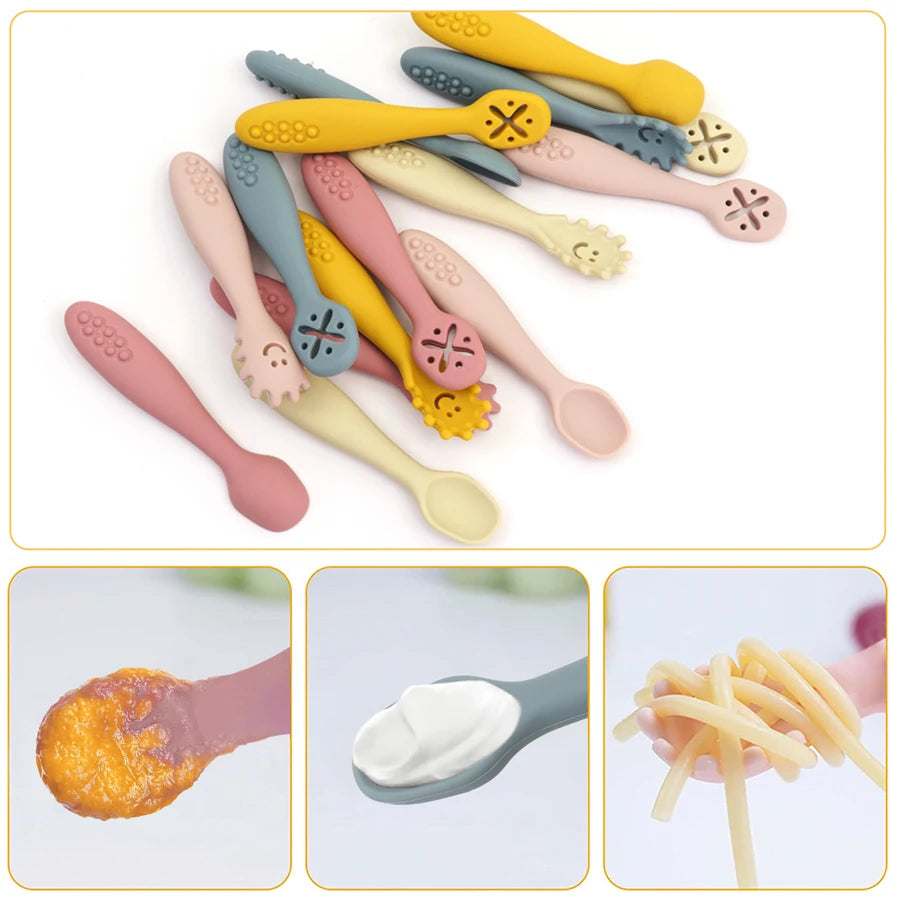 Baby Learning Spoons Utensils Set