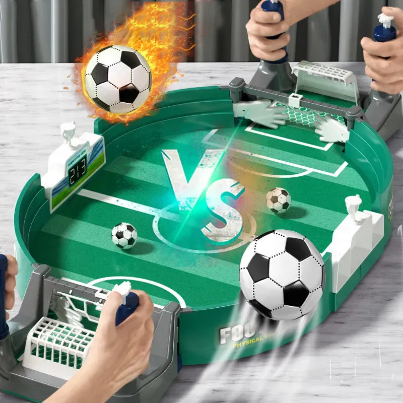 インタラクティブなテーブルサッカーゲーム