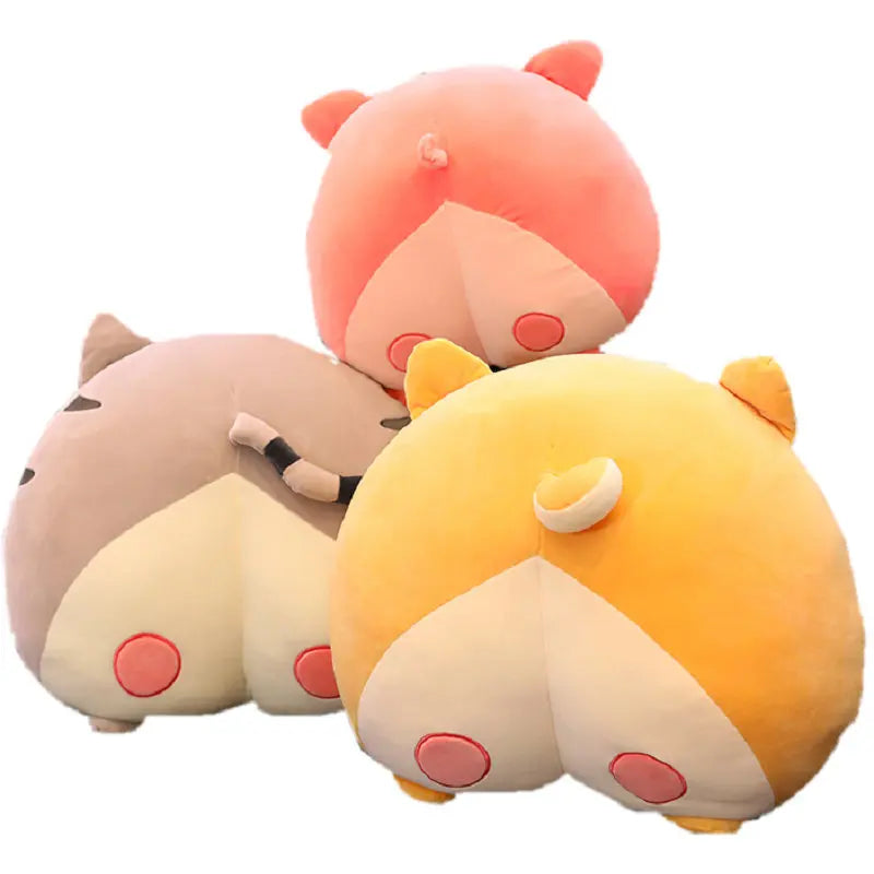 Corgis Dog Butt Plush Pillow