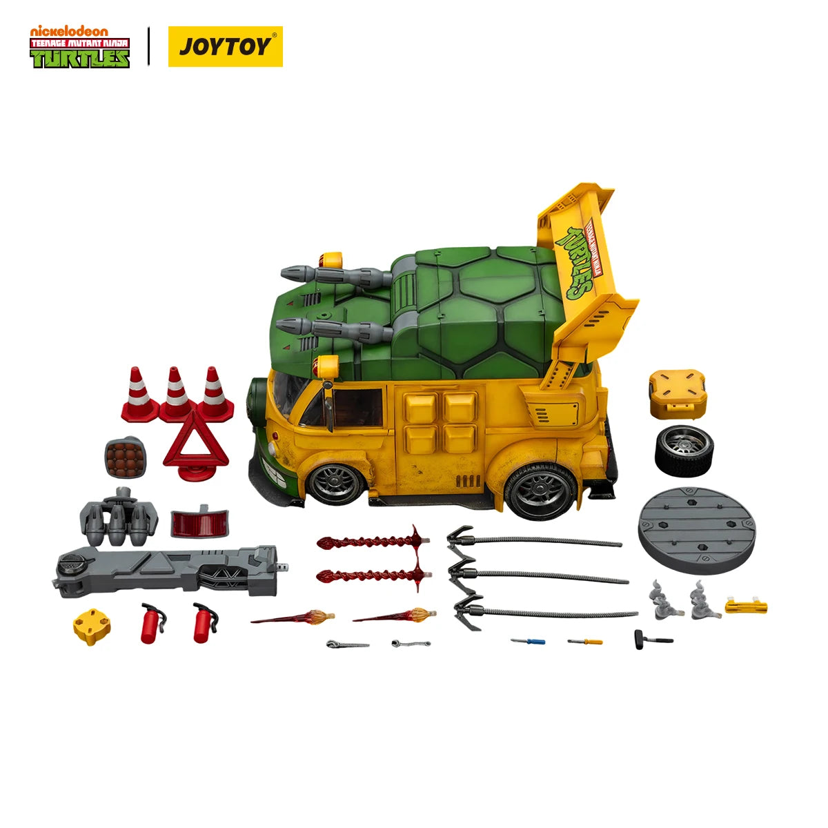 Warhammer TMNT 1/18 Action Figures TMNT-Turtle Van TMNT-Roadkill Rodney