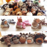 Forest Animal Plush Pencil Bags