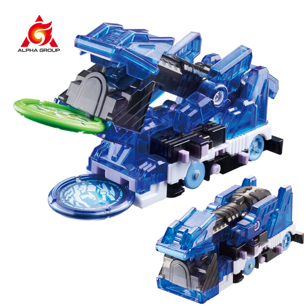 Screechers Wild!-Deluxe Jogress Flip Transformation Deformation Vehicles