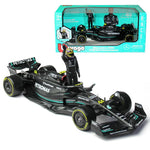 Bburago 2023 1:24 F1 Mercedes AMG W14 #44 #63 Lewis Hamilton Russell