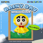 52TOYS Crayon Shinchan Rainy Day Anime Figure 10cm