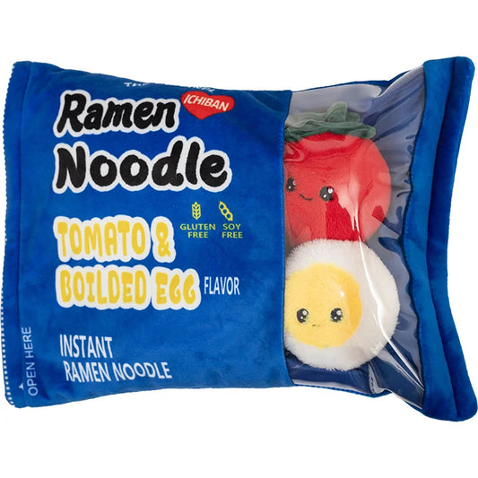 Japan Ramen Snack Throw Pillow In a Bag Stuffed