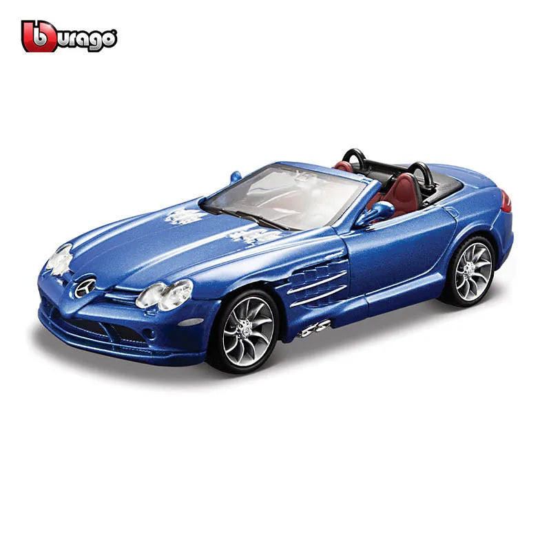 Bburago 1:32 Scale Mercedes-Benz SLR Mclaren Roadster Alloy Luxury Vehicle Diecast